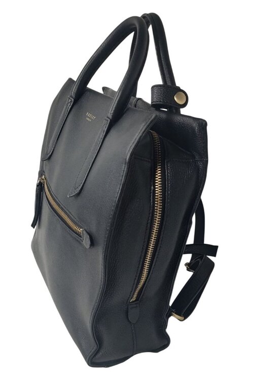 Radley London Arlington Court Ziptop Leather Backpack Black main image 6